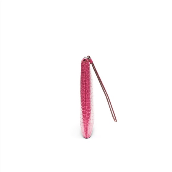 NWT Banana Republic Medium Vegan Leather Zip Pouch - Picture 7 of 7